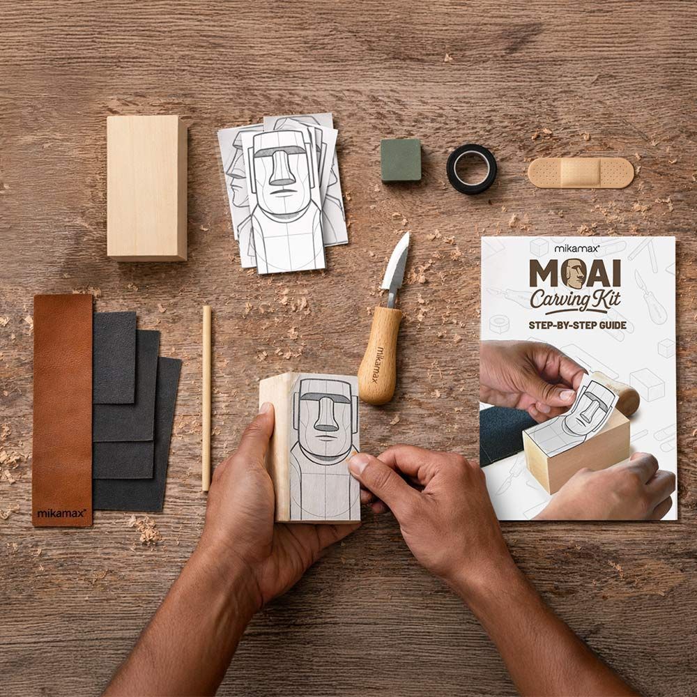 Moai Carving Kit