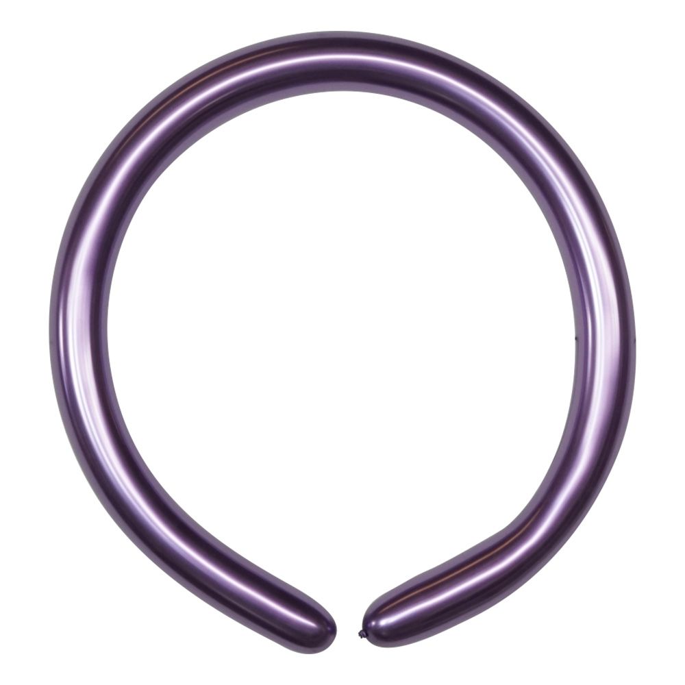 Modellballonger Krom Lilla