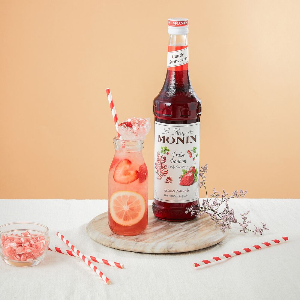 Monin Candy Strawberry Sirup