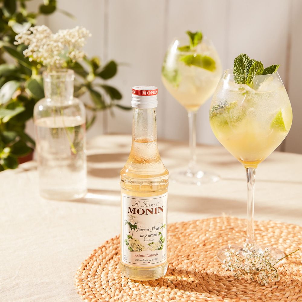 Monin Elderflower Sirup 25 cl