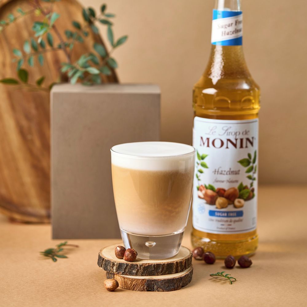 Monin Sukkerfri Hazelnut Syrup