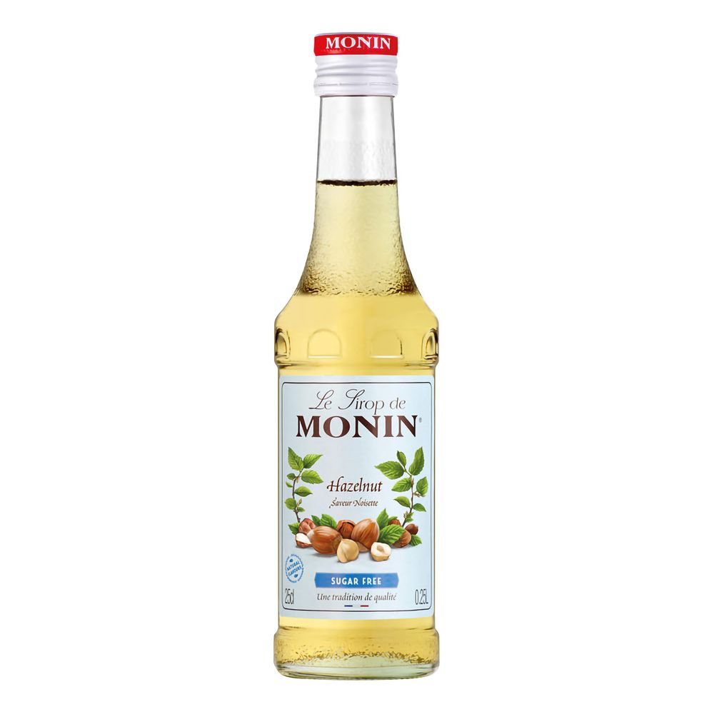 Monin Sukkerfri Hazelnut Sirup 25 cl