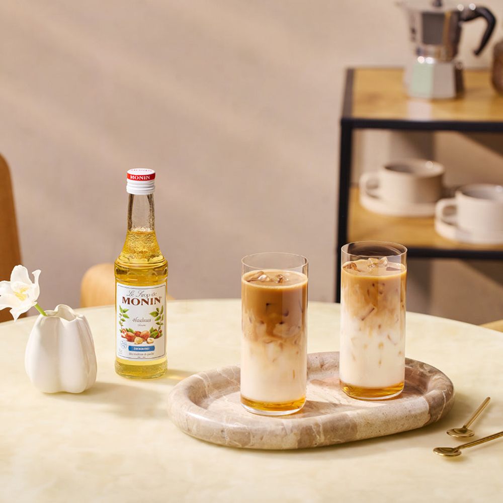 Monin Sukkerfri Hazelnut Sirup 25 cl