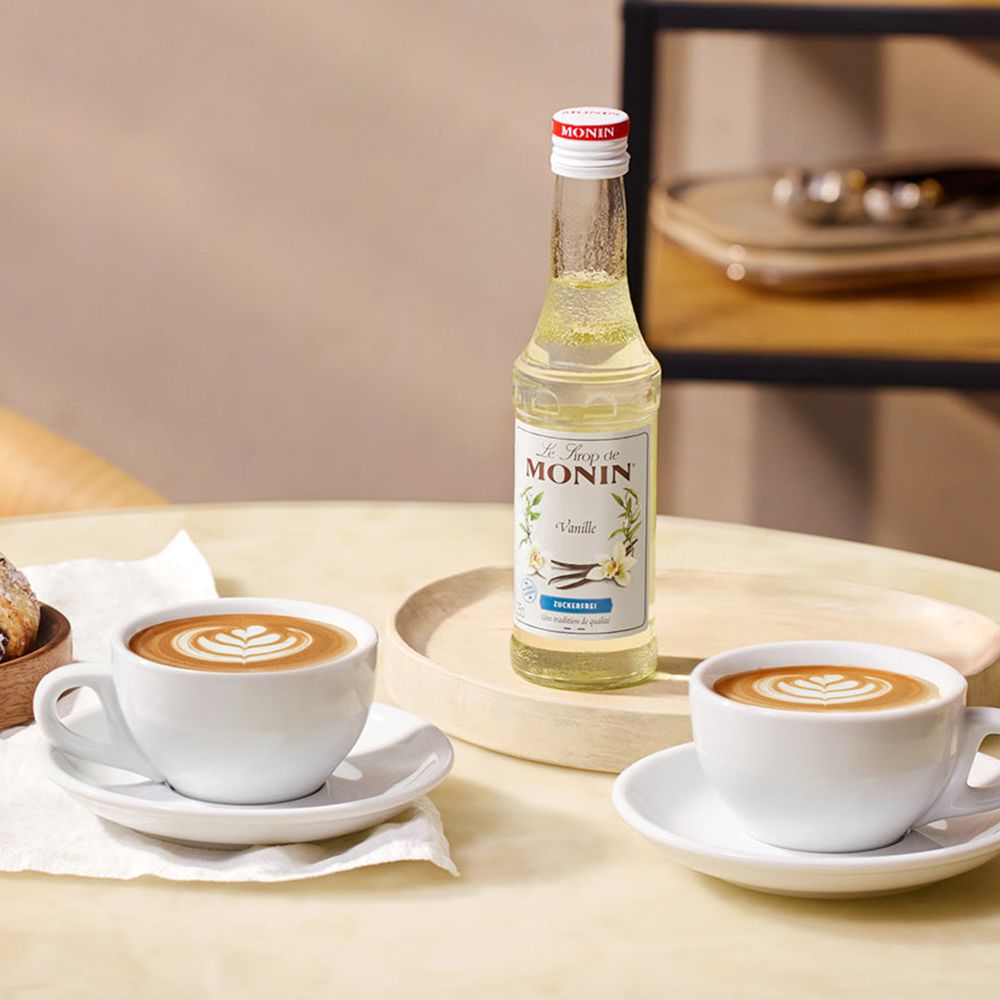 Monin Sukkerfri Vanilje Sirup 25 cl