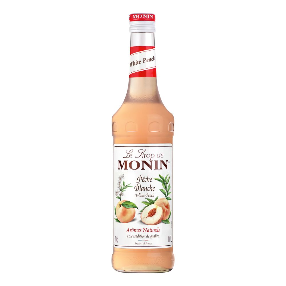 Monin White Peach Syrup