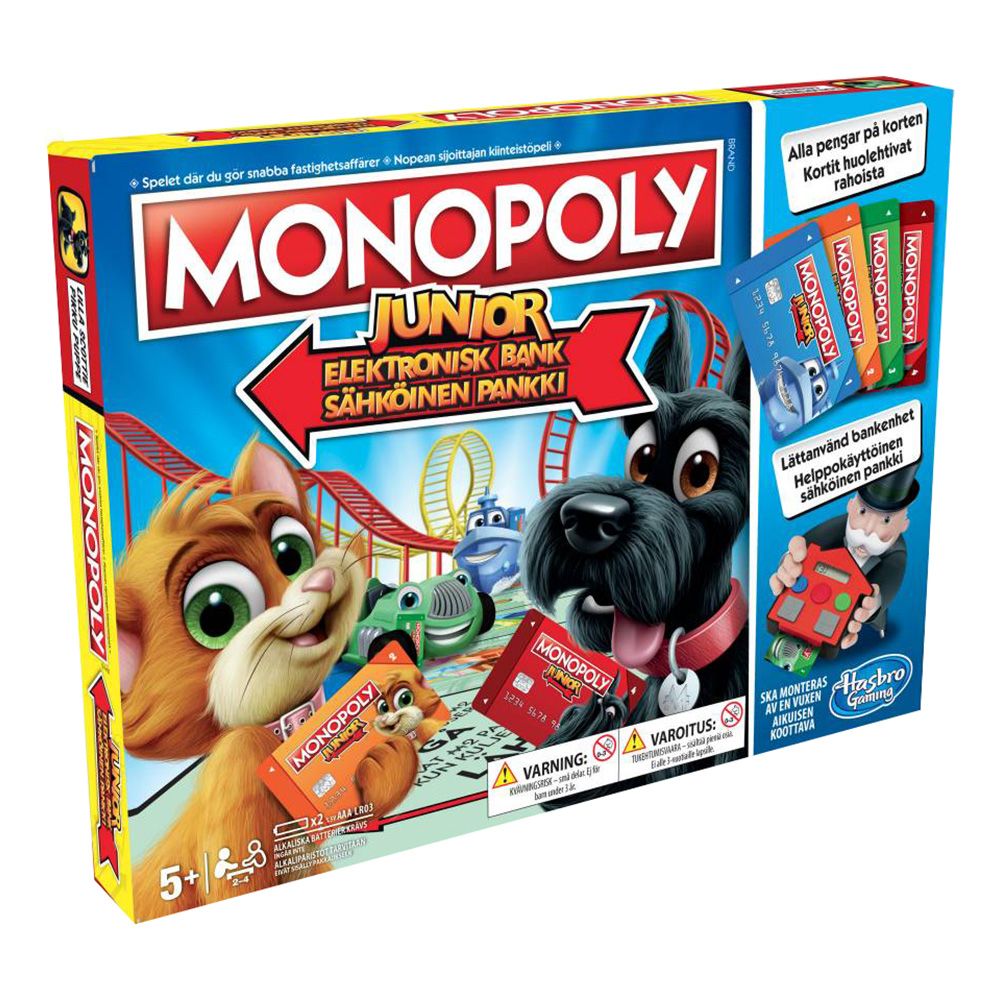 Monopoly Junior Elektronisk Bank