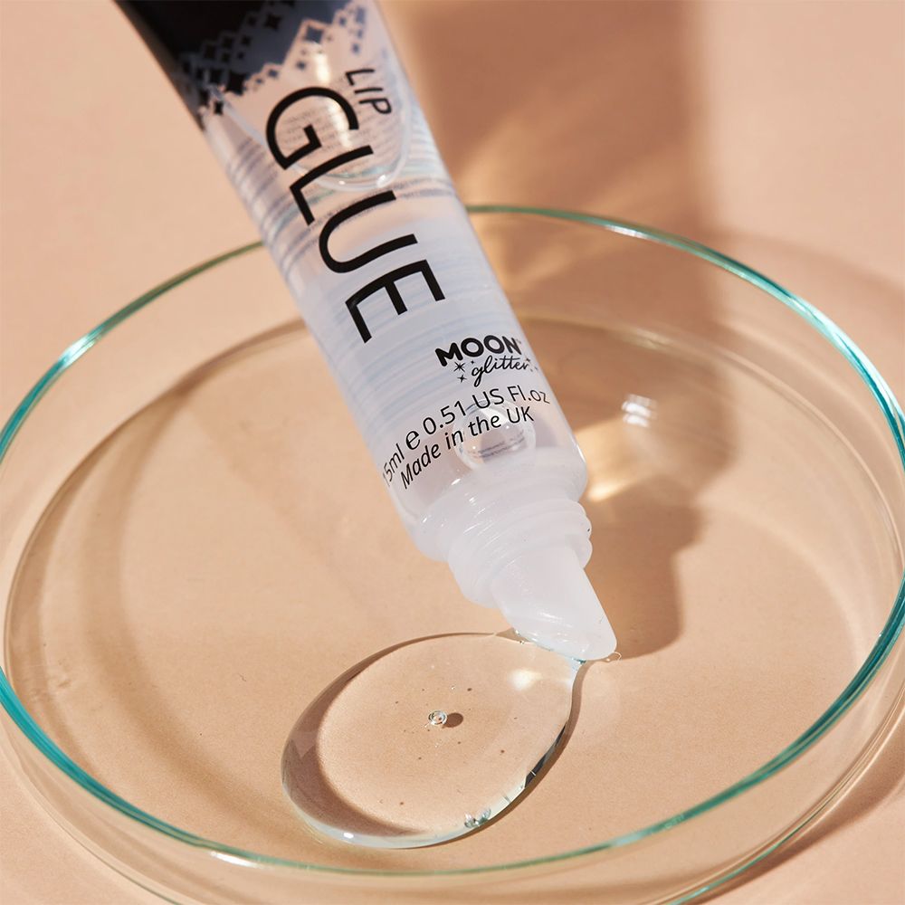 Moon Creations Glitter Lip Glue Clear