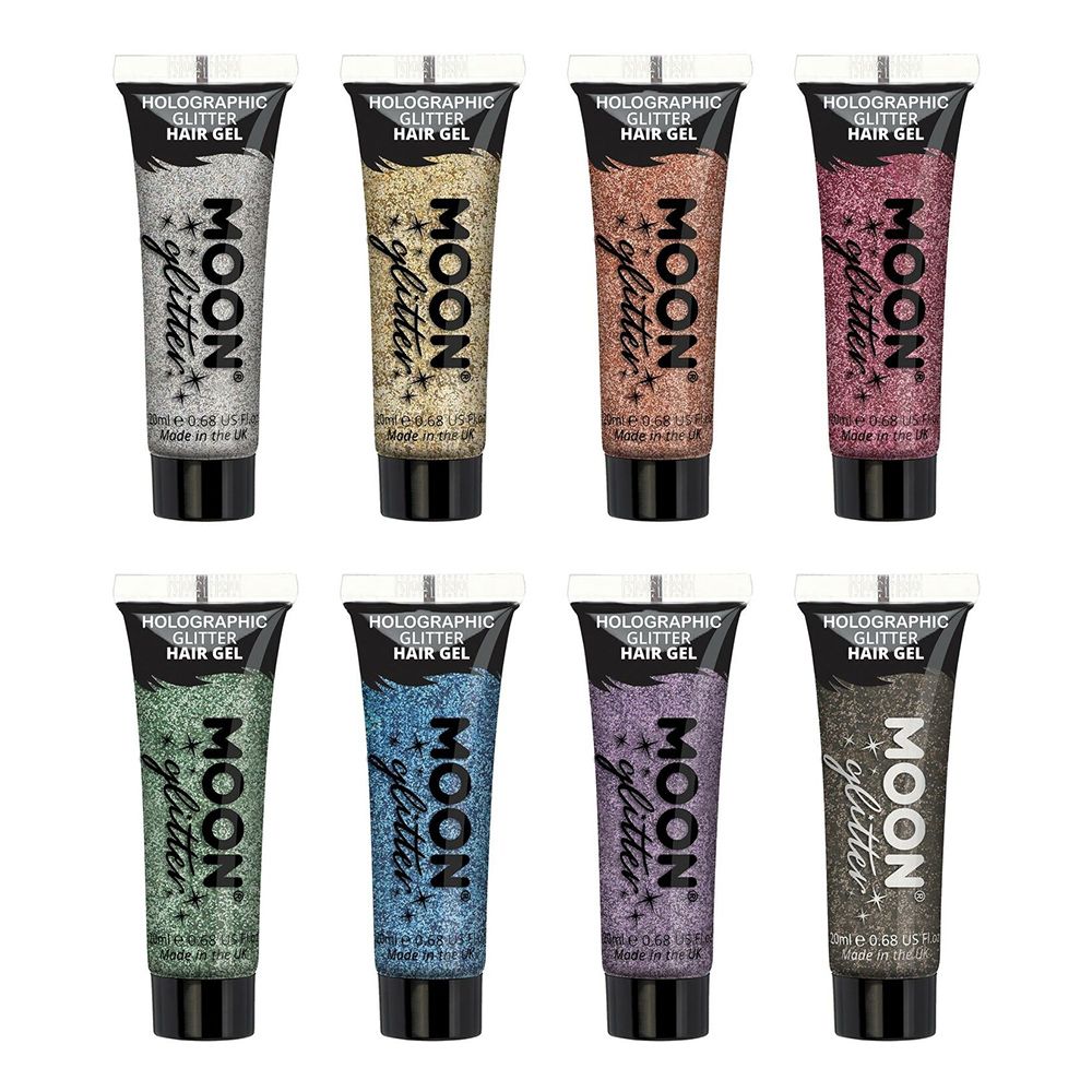 Moon Creations Holographic Glitter Hair Gel