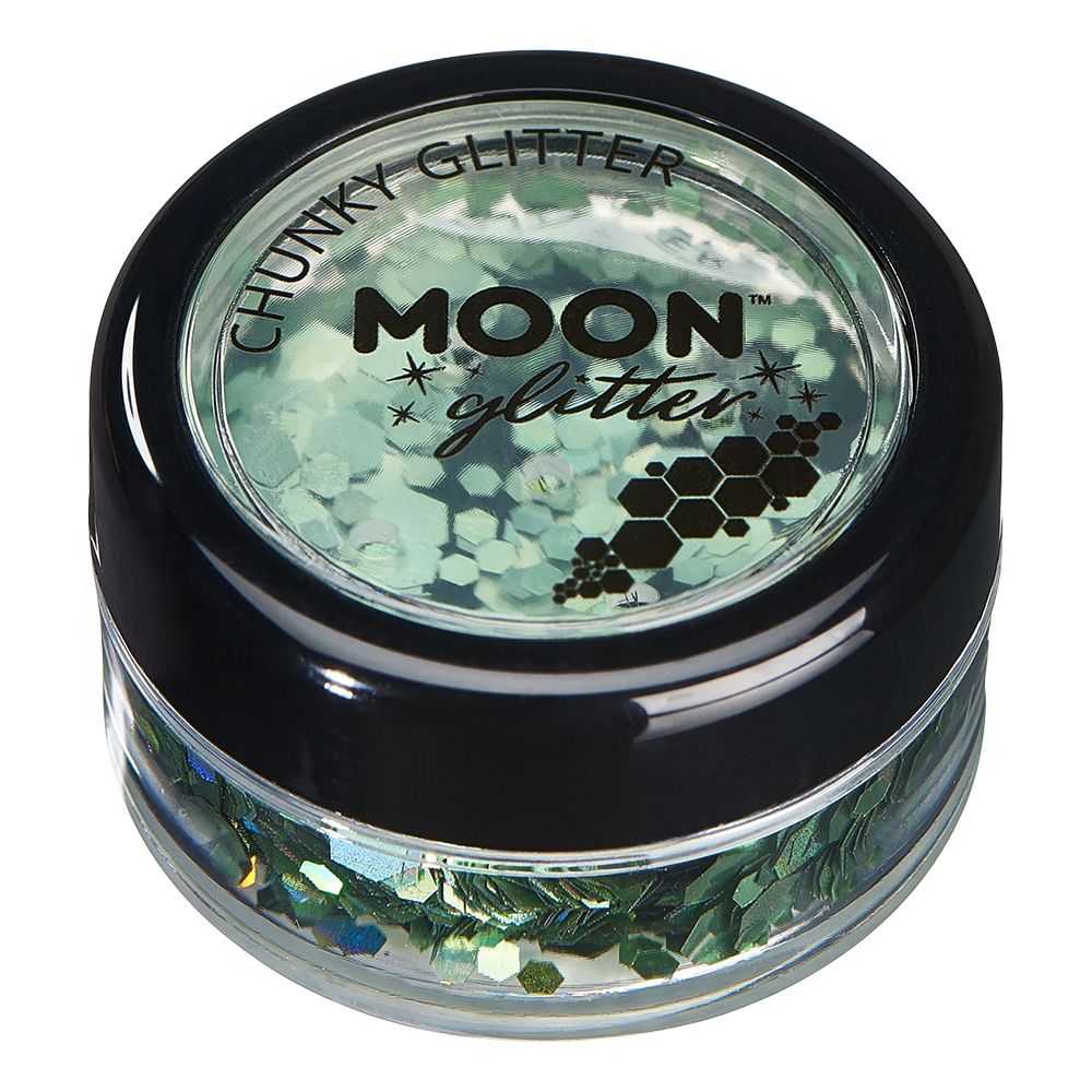 Moon Creations Holografisk Chunky Glitter