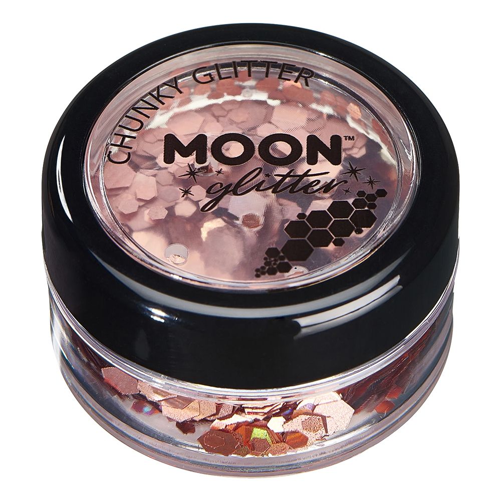 Moon Creations Holografisk Chunky Glitter