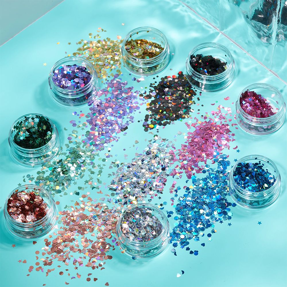 Moon Creations Holographic Glitter Shapes
