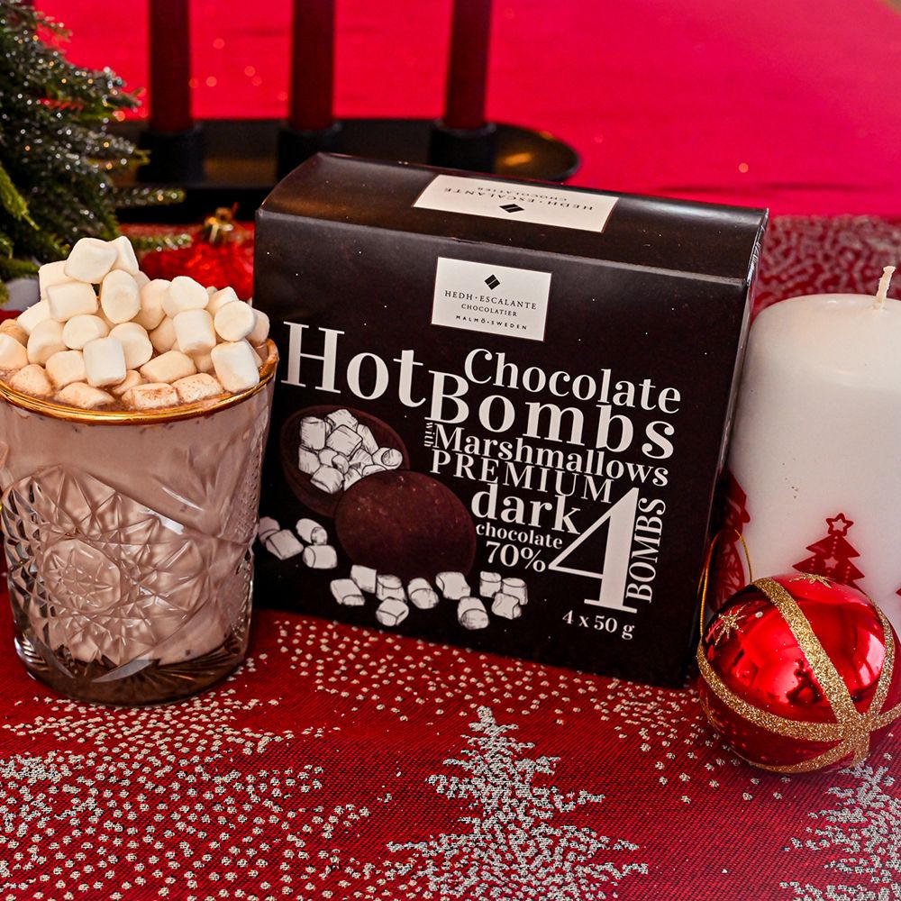 Mörka Chokladbomber med Marshmallows