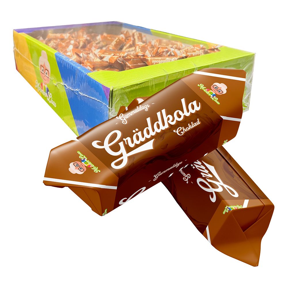 Mormor Lisas Gammeldags Chokolade Flødekarameller Økonomipakke