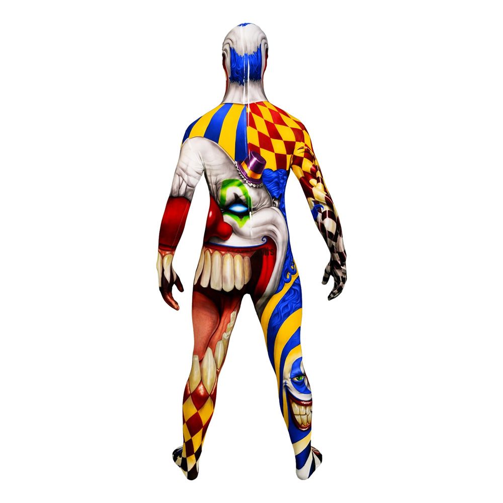Morphsuit Scary Clown Naamiaisasu