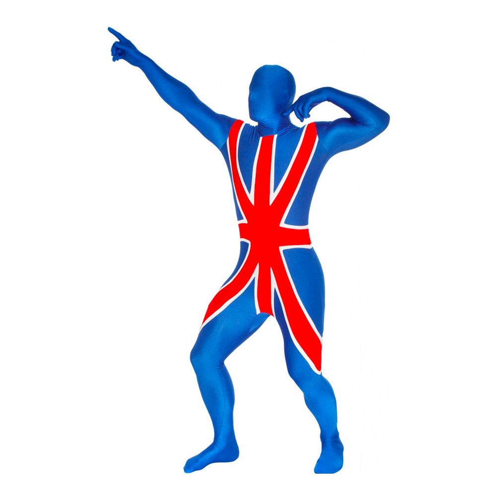 Morphsuit Storbritannia Kostyme