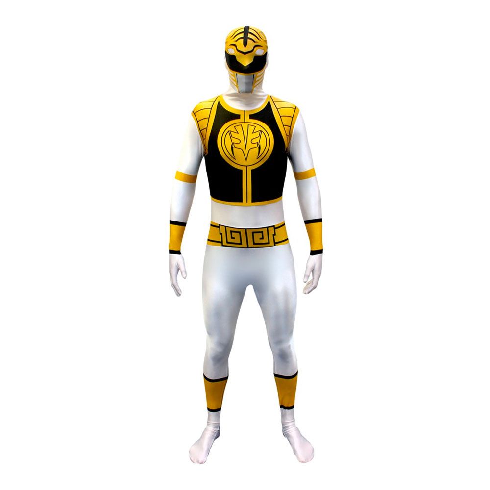 Morphsuit White Power Ranger Naamiaisasu