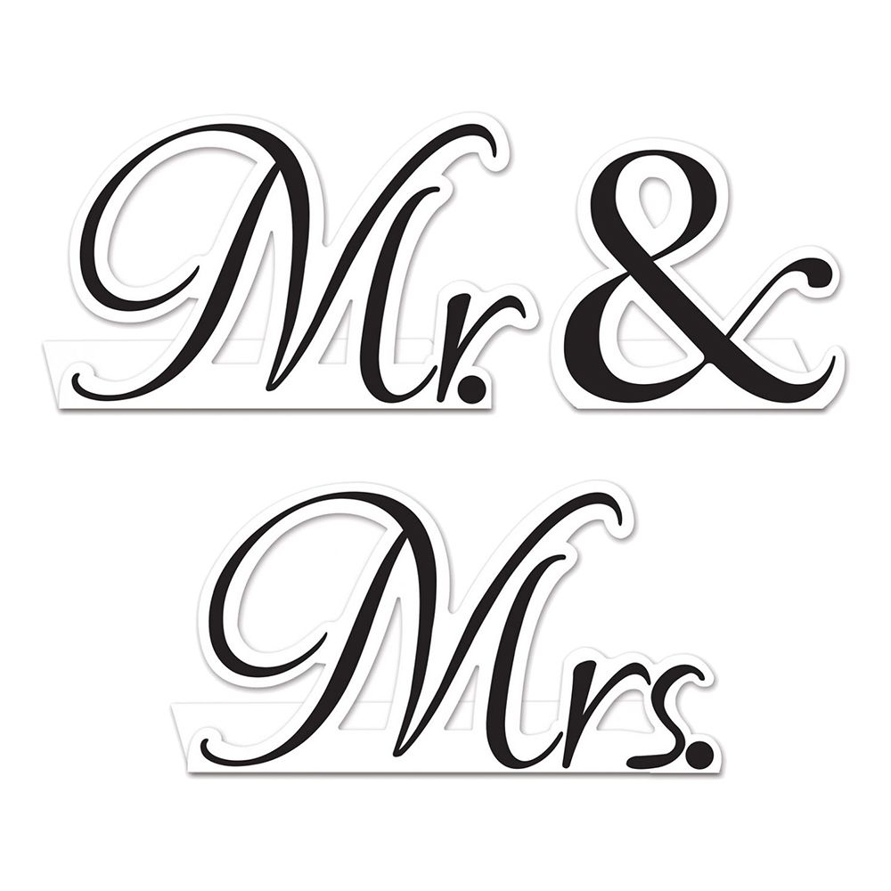 Mr. & Mrs. Bordkort