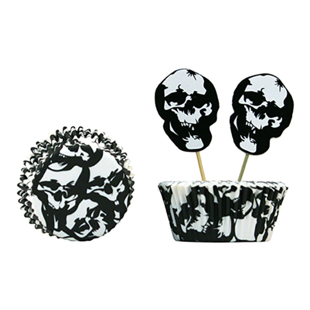 Cupcake Setti Pääkallo
