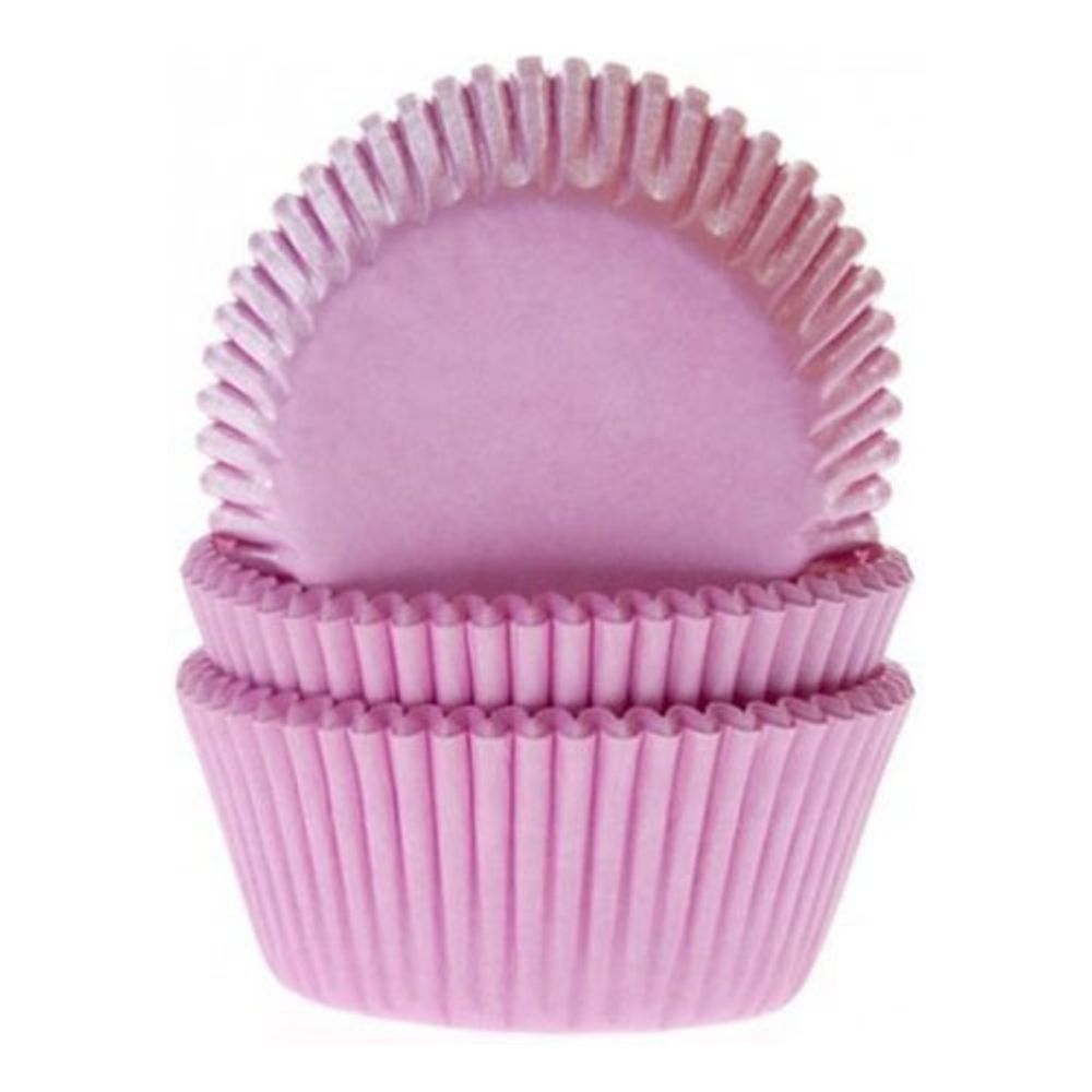 Muffinsivuoat Vaaleanpunainen