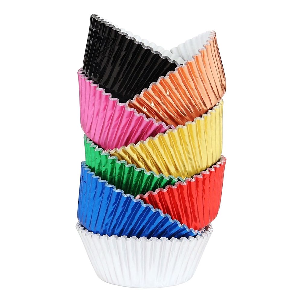 PME Muffinsformer Metallic Fargemix