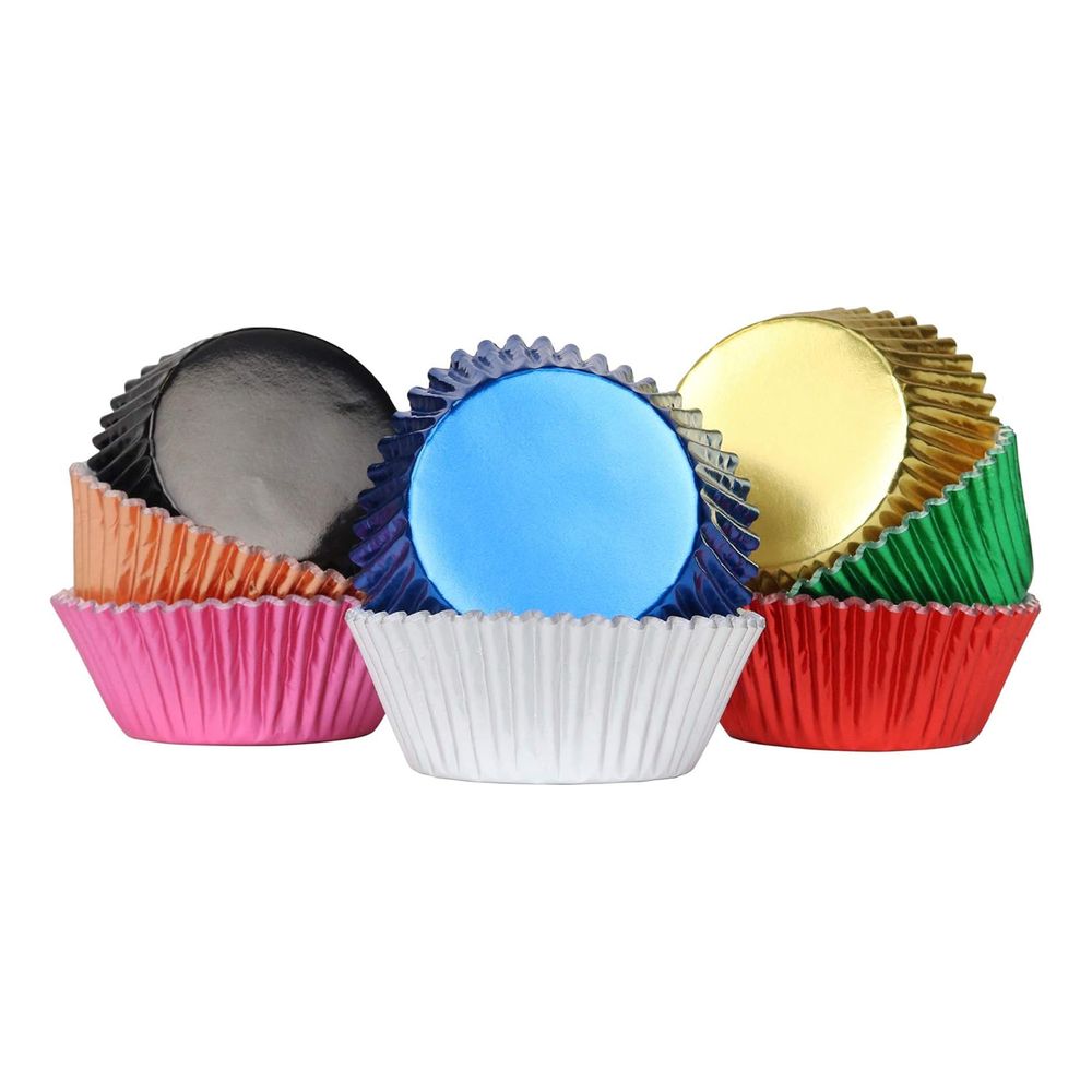 PME Muffinsformer Metallic Fargemix