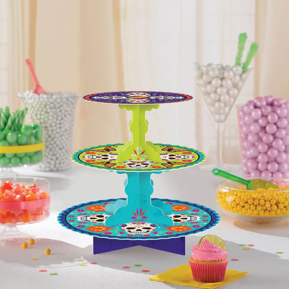 Muffinstativ Day of the Dead