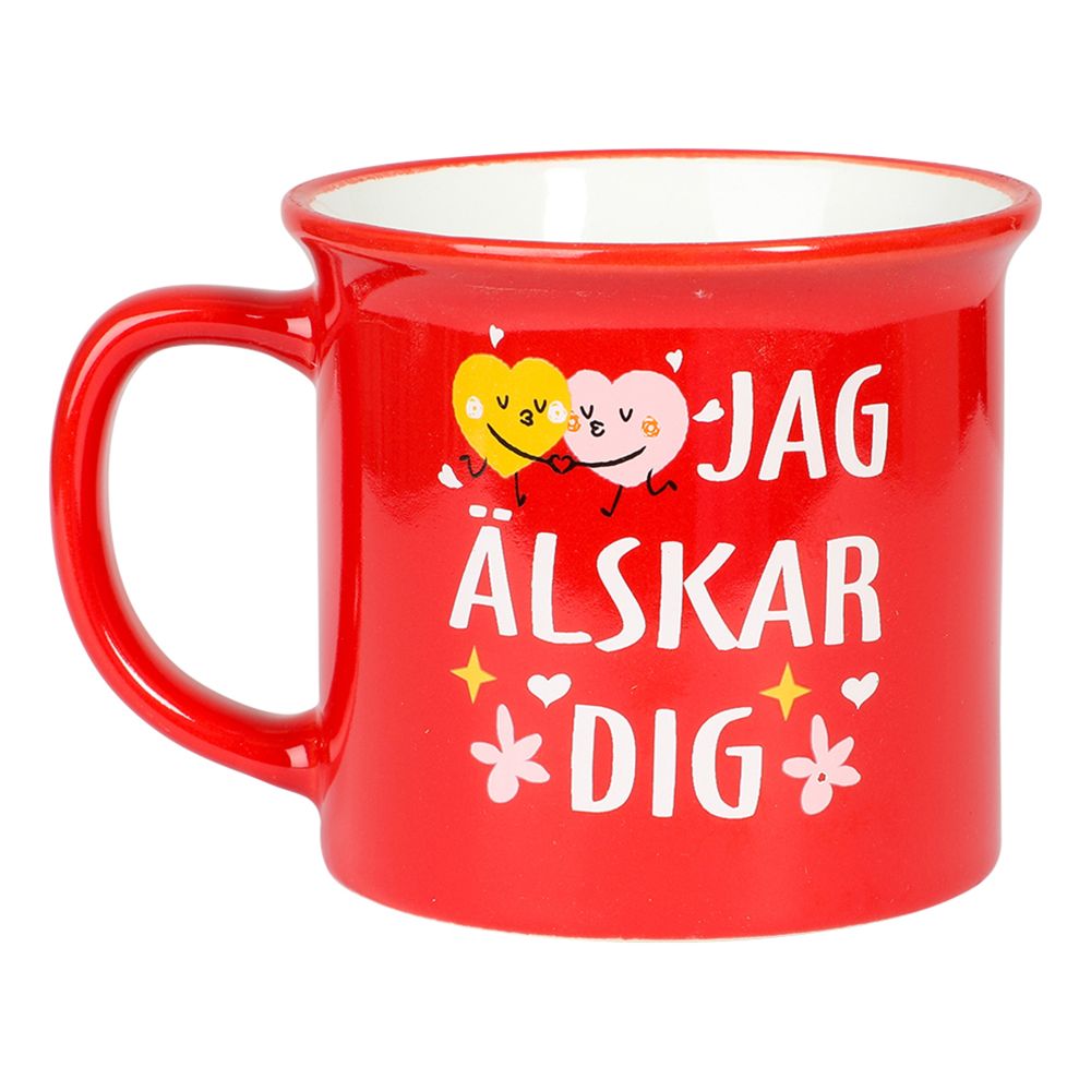 Mugg Jag Älskar Dig
