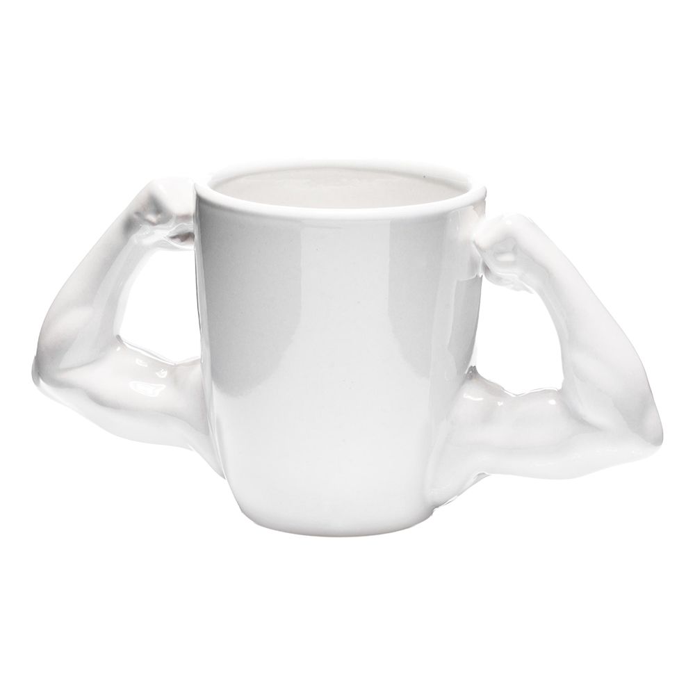 Muskelmugg Vit
