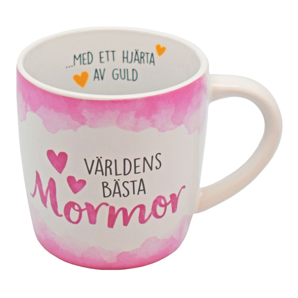 Kopp Verdens Beste Mormor Rosa