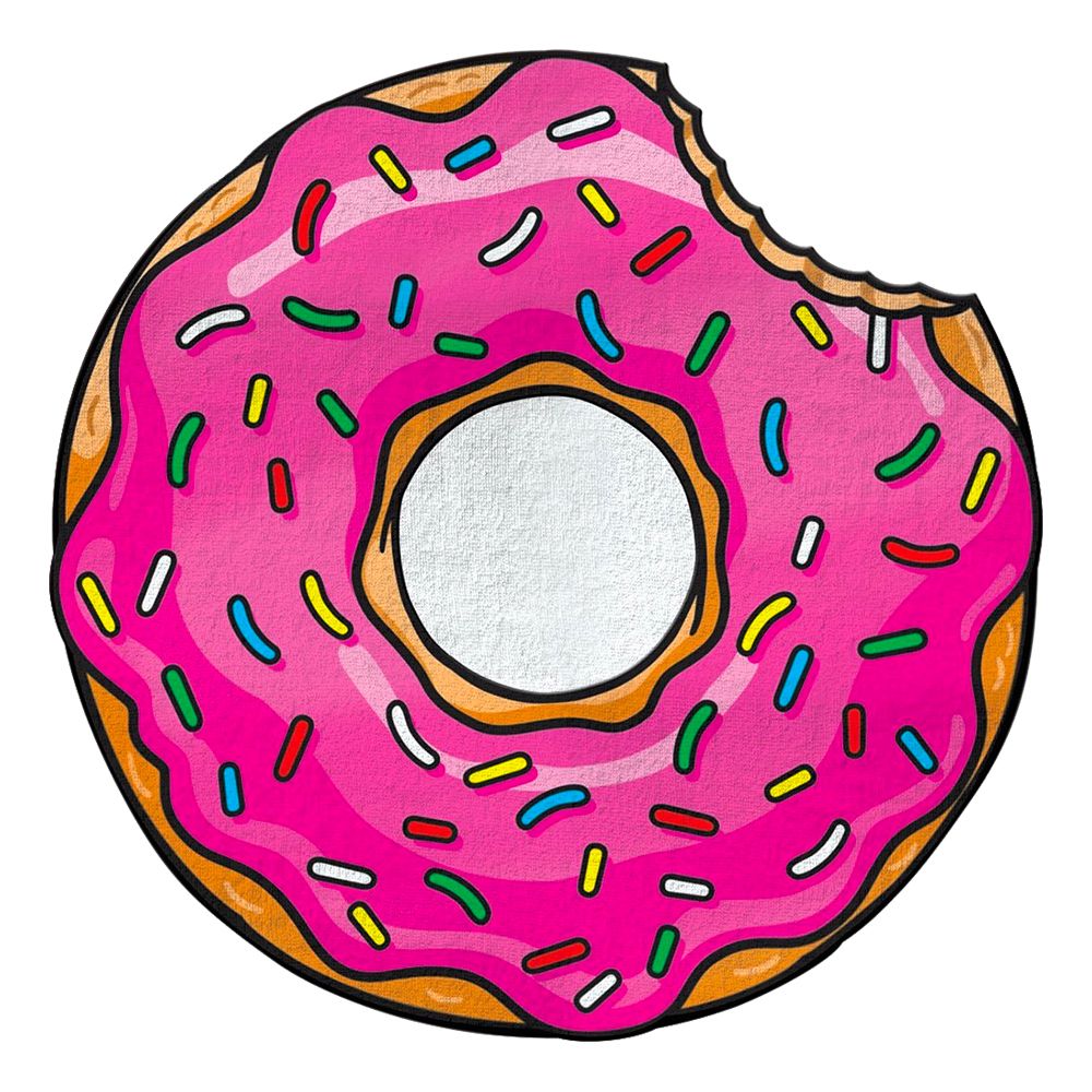 Donut Gigantisk Strandhåndkle