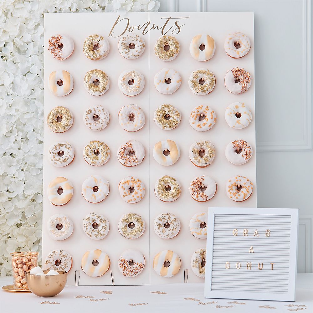 Donut-tavle Bryllup