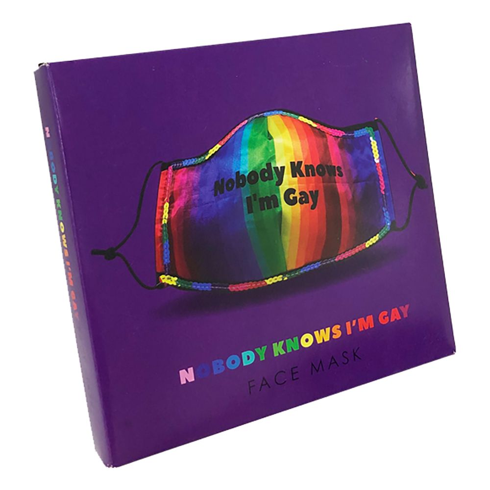 Kasvomaski Nobody Knows I'm Gay