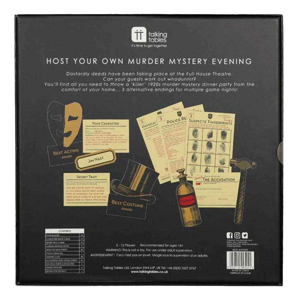 Murder Mystery at the Circus Spel
