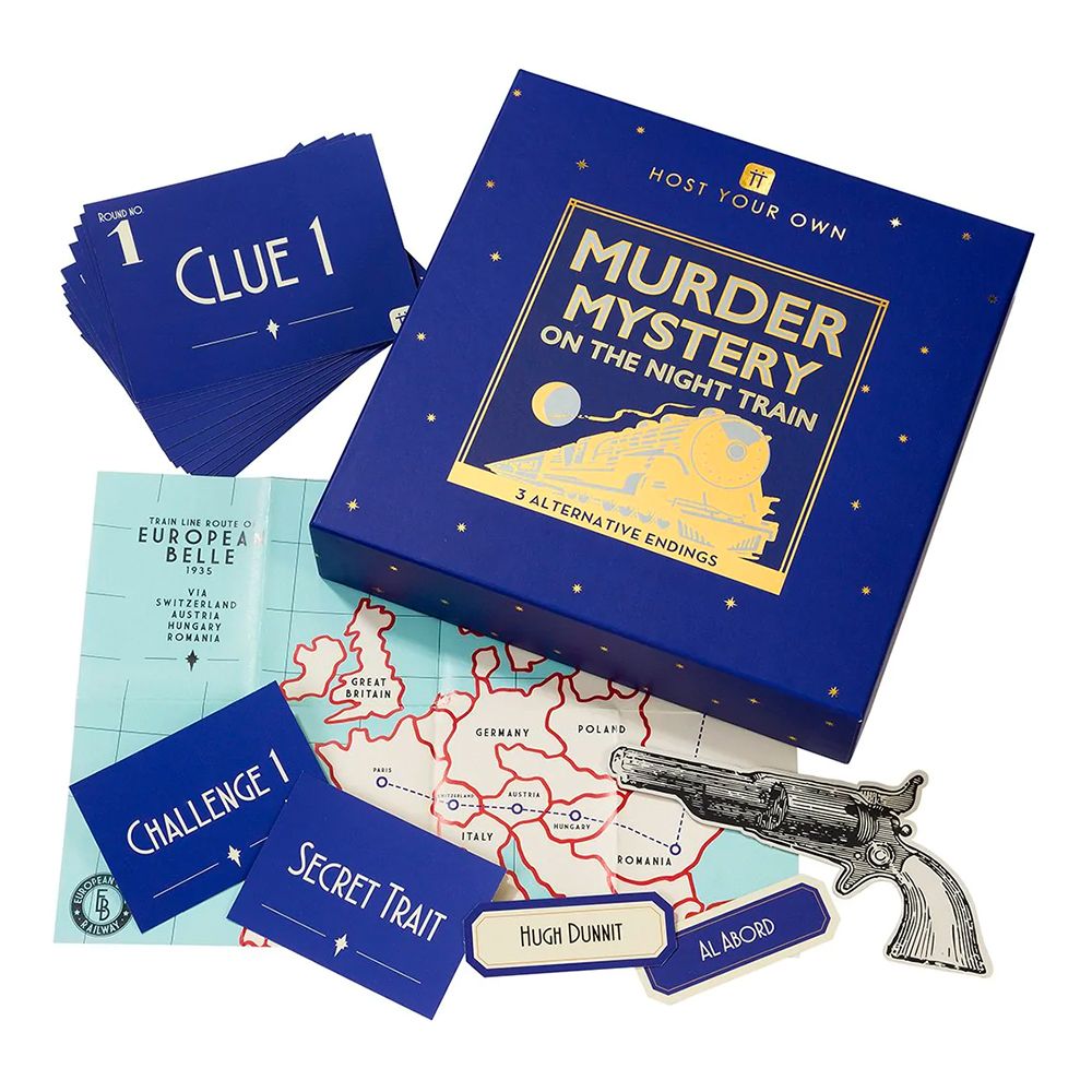 Murder Mystery on the Train Spil
