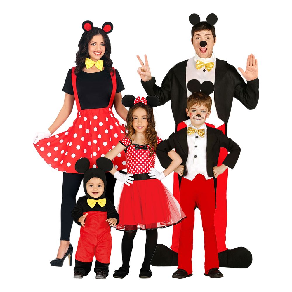 Mus Kjole Børnekostume