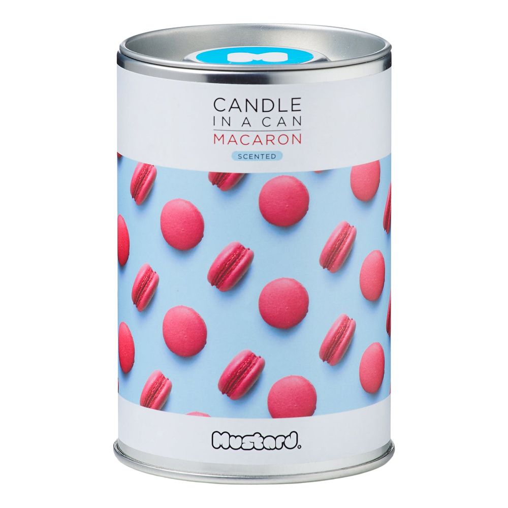 Mustard Candle In A Can Macaron