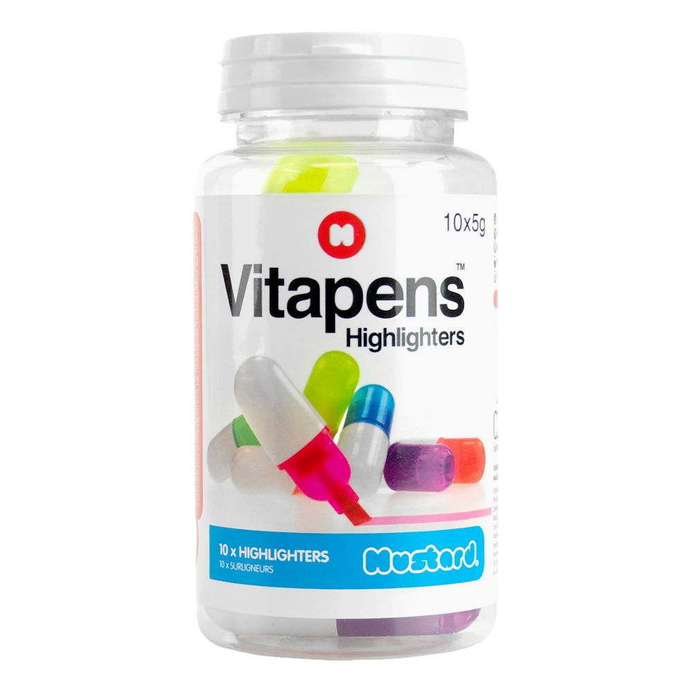 Mustard Overstregningstusch Vitapens