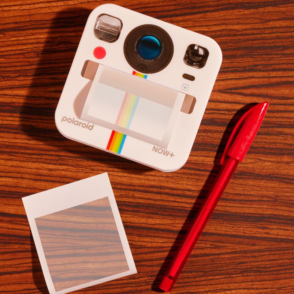 Mustard Polaroid Sticky Notes