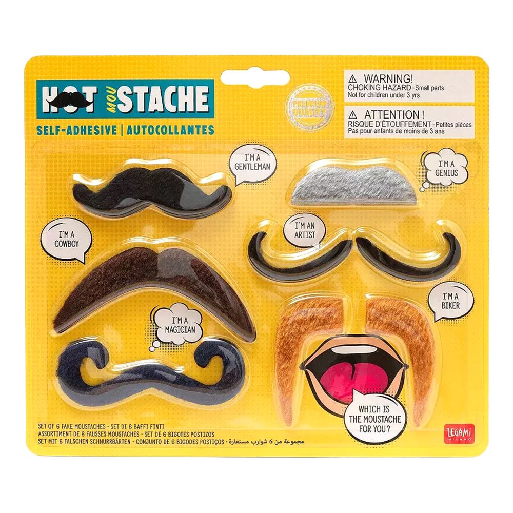 Moustache Mix Sæt