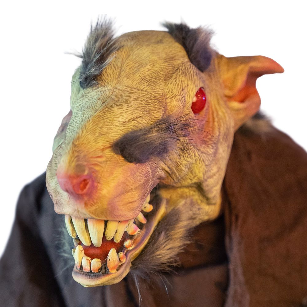 Muterad Zombieråtta Animerad Prop