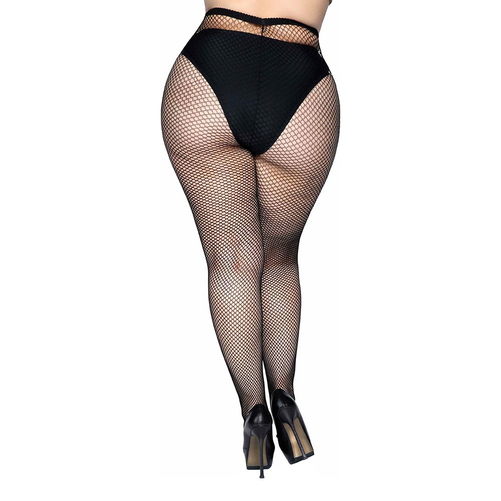 Verkkosukkahousut Plus Size