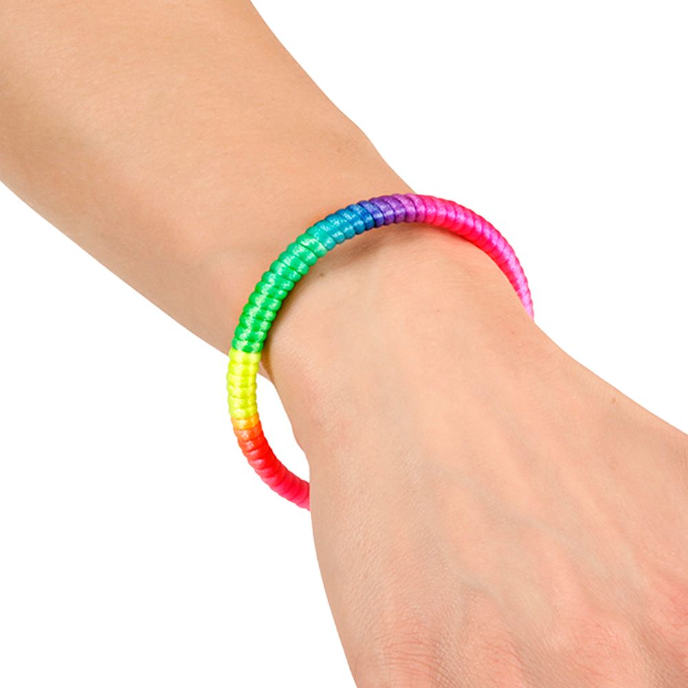 Neon Armbånd Regnbue