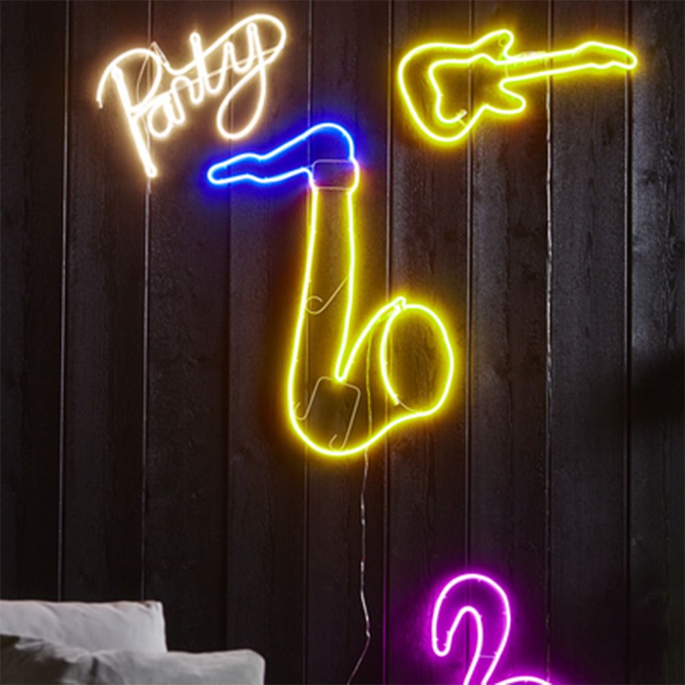 Neon LED-belysning Party