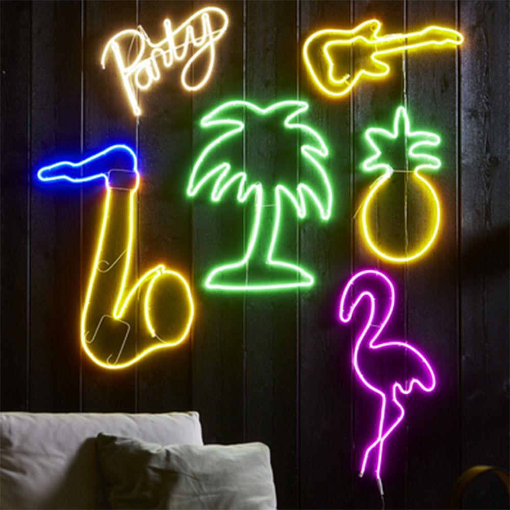 Neon LED-belysning Party