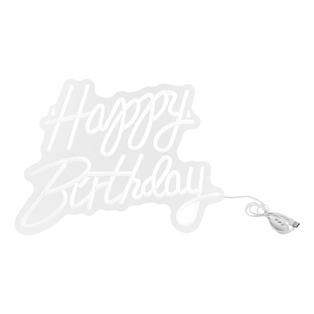 Neonkyltti Happy Birthday