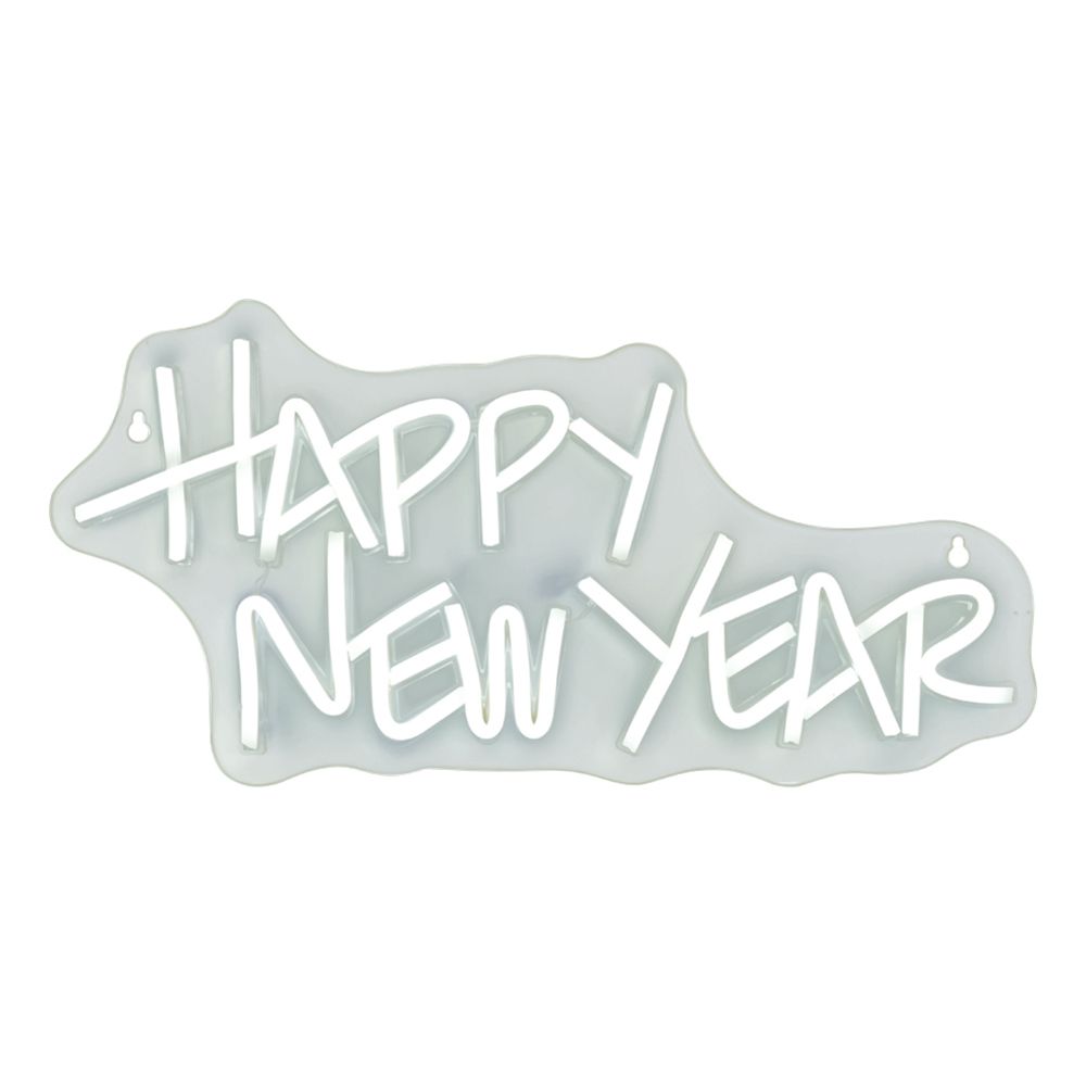 Neonskilt Happy New Year