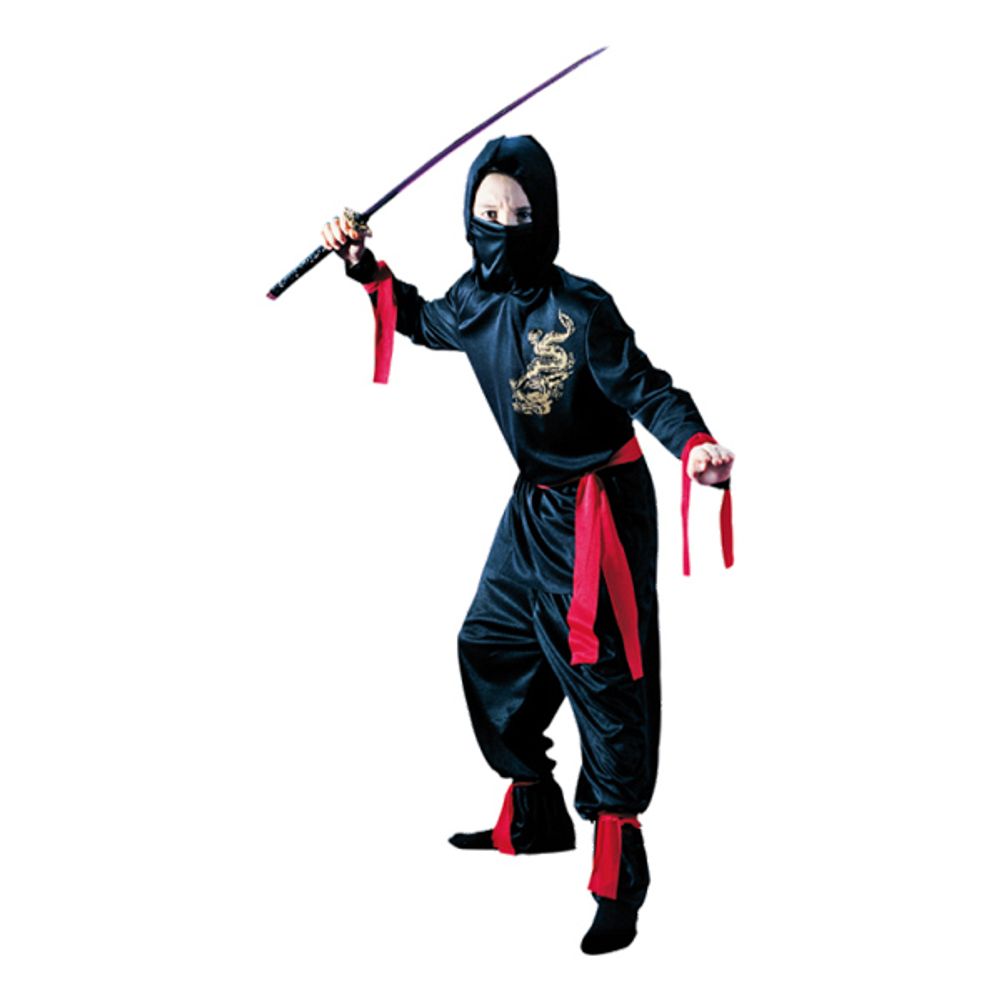 Ninja Barn Maskeraddräkt