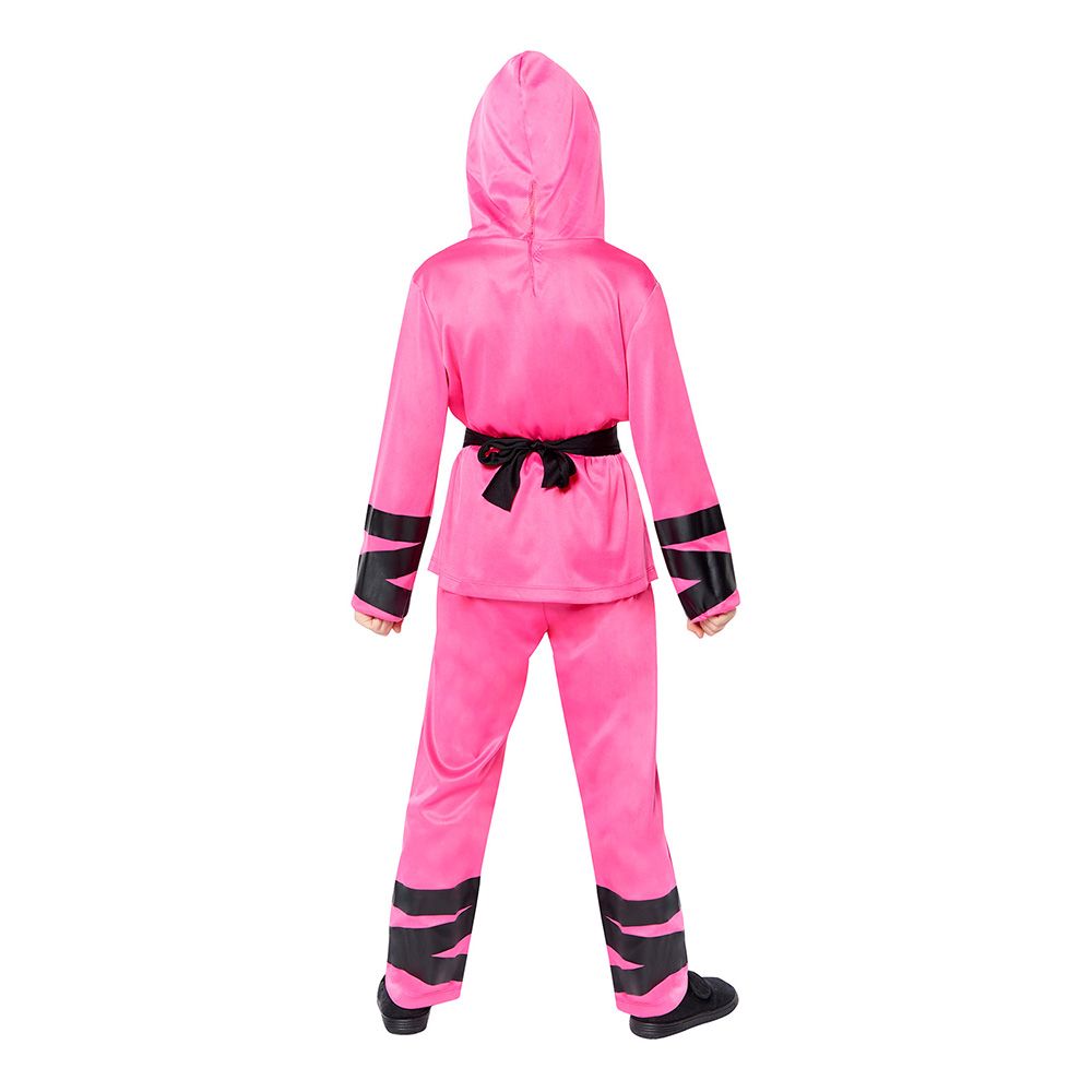 Rosa Ninja Barn Kostyme