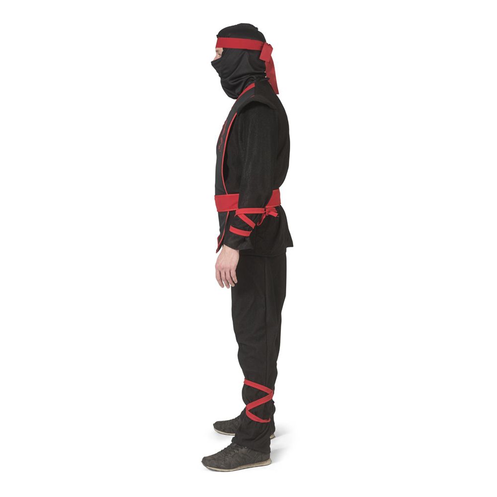 Ninja Sort/Rød Kostume