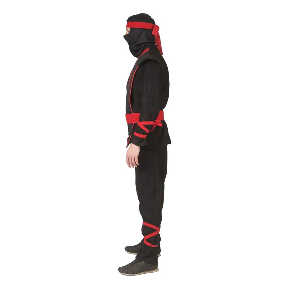 Ninja Sort/Rød Kostume